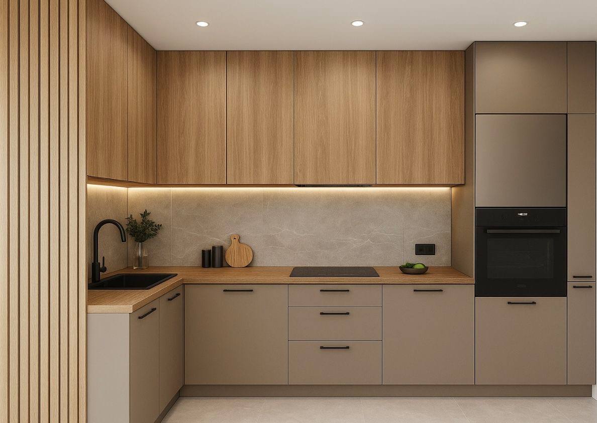 Интерьер кухни и столешницы